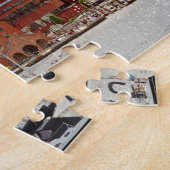 シティ – ボストンマハーバーウォークスカイライン ジグソーパズル (側面)