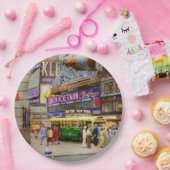 シティ – マンハッタン， NY - 43rd andブロードウェイ1952 ペーパープレート (パーティー)