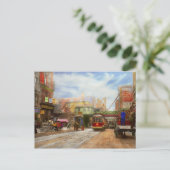 シティ – NY -ブロードウェイアットカナルSt 1913 ポストカード (スタンド正面)