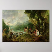 シテラの上陸， 1717 ポスター (正面)