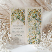 シテリア金ゴールドとジェイドイ結婚スラーム 招待状