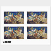 シディのライダーたち、c.1911年ジョン・ダンカン 長方形シール (シート)