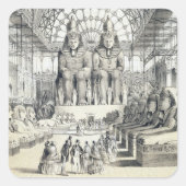 シデナムのクリスタルパレスでヌビアンコート スクエアシール (正面)