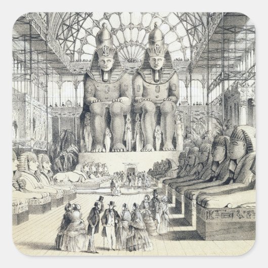 シデナムのクリスタルパレスでヌビアンコート スクエアシール (正面)