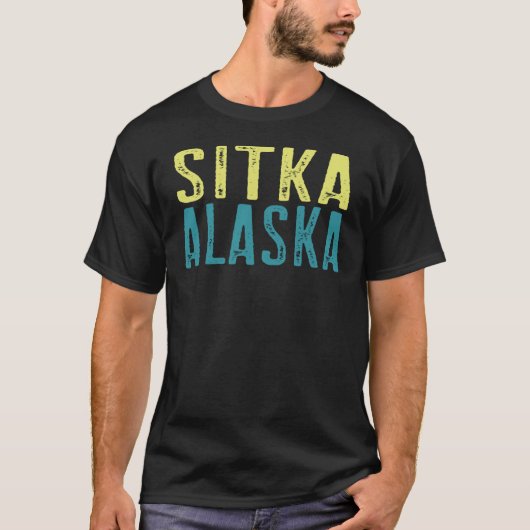 シトカアラスカ太平洋岸スタック Tシャツ (正面)