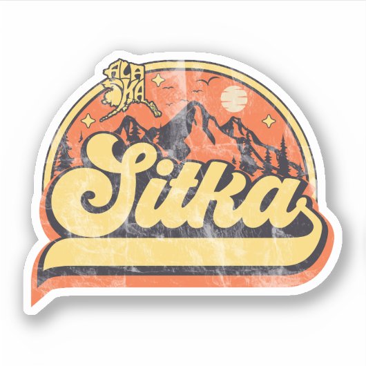 シトカ、アラスカ シール (正面)