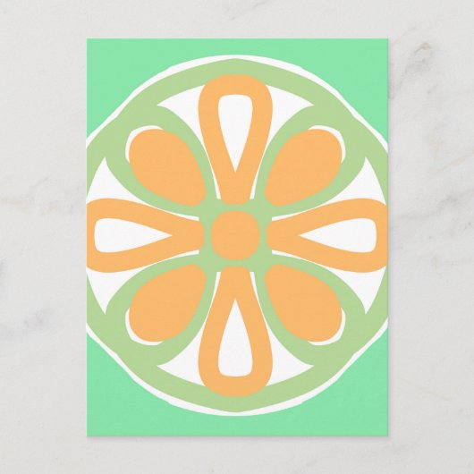 シトラスのシワ ポストカード (正面)