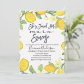 シトラスの主なスクイーズのブライダルシャワー招待 招待状 (スタンド正面)