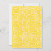 シトラスの主なスクイーズのブライダルシャワー招待 招待状 (裏面)