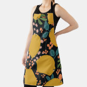 シトラスの木の手描き：ヴィンテージ エプロン (インサイチュ)