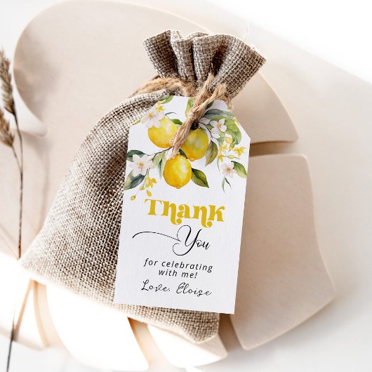 シトラスの誕生日のメイン絞感謝していりあなた ギフトタグ