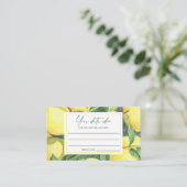 シトラスアイディア – 日付の夜のレモン\日付の瓶 エンクロージャーカード (スタンド正面)