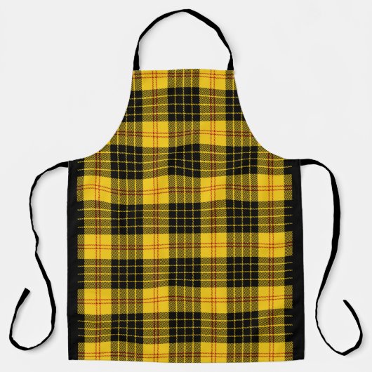 シトラスイエローとブラックプライド エプロン (正面)