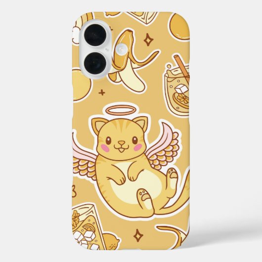 シトラスエンジェル子猫スウィートレモン Case-Mate iPhoneケース (裏面)