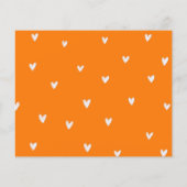 シトラスオレンジサマーブライダルシャワーレシピカード (裏面)