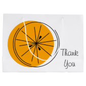 シトラスオレンジサンキュー抱き枕大 ラージペーパーバッグ (裏面)