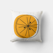 シトラスオレンジスクエア装飾用クッション クッション (正面)