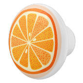 シトラスオレンジフルーツおもしろい セラミックノブ (右)