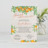 シトラスオレンジラブfromアファールブライダルシャワーバイメール 招待状 (スタンド正面)