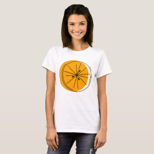 シトラスオレンジレディースTシャツ Tシャツ