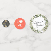 シトラスオーチャードボホボタニカルブライダルシャワー コンフェッティ (正面)