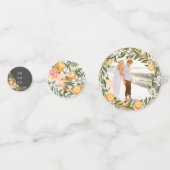 シトラスオーチャードボホボタニカルブライダルシャワー コンフェッティ (裏面)