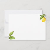 シトラスオーチャード結婚ズ詳細 招待状 (裏面)