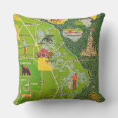 シトラスカウンティフロリ図解入りの、写真付きのダカスタムー枕 アウトドアクッション (裏面)