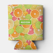 シトラスカラフルカスタムモノグラム 缶クーラー (裏面)