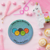 シトラスカラフルスライス紙パーティープレート ペーパープレート (パーティー)