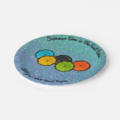 シトラスカラフルスライス紙パーティープレート ペーパープレート (アングル)