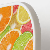 シトラスカラフル名前をカスタムする ピックルボールラケット (左詳細)