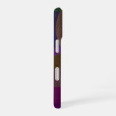 シトラスカラーブレンド幾何学模様iPhone 16ケース iPhone 16ケース (右側面)