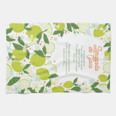 シトラスキッチンティータオル – レシピデザイン キッチンタオル (横)