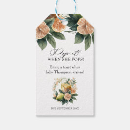 シトラスグリーン |彼女ポップ・アートのが好意をポップする時 ギフトタグ