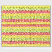 シトラスグレープフルーツライムアンドオレンジ ラッピングペーパー (フラット)