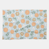 シトラスコットンクリスマスクッキーサザンチャーム キッチンタオル (横)
