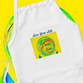 シトラスサイケデリックツはベストであなたの人生を生きる ロングエプロン