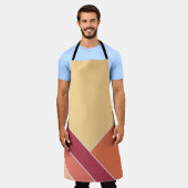 シトラスサマーエレガントイエロー エプロン (着用した状態)