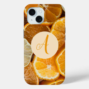 シトラスサマーオレンジ&レモン iPhone 15ケース