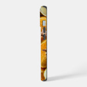 シトラスサマーオレンジ＆レモン iPhone 15ケース (左側面)