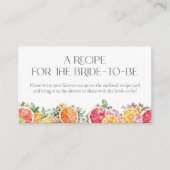 シトラスサマーレシピが花嫁になる エンクロージャーカード (正面)