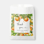 シトラスサンキューオレンジグリーンフローラ フェイバーバッグ (正面)
