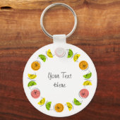 シトラスサークル文字アルミ両面 キーホルダー (裏面)