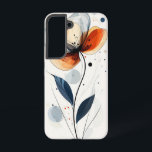 シトラスシダ SAMSUNG GALAXY S22ケース<br><div class="desc">繊細なオレンジと緑のフローラの要素が爽やかな柑橘系のパレットで踊る。</div>