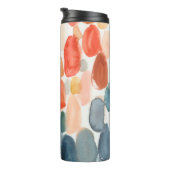 シトラスシーズン – サンゴとブルーストーンズ タンブラー (回転右)