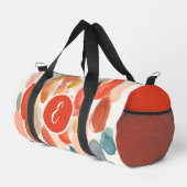 シトラスシーズン – サンゴとブルーストーンズ ダッフルバッグ (右コーナー)