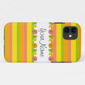 シトラスストライプクラシック名電話ケース Case-Mate iPhoneケース (裏面(横))