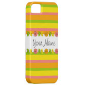 シトラスストライプクラシック名電話ケース Case-Mate iPhoneケース (裏面/右)