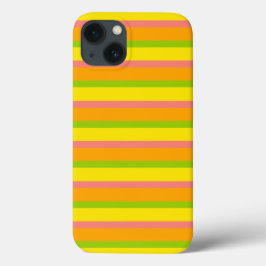 シトラスストライプクラシックiPadケース iPhone 13ケース